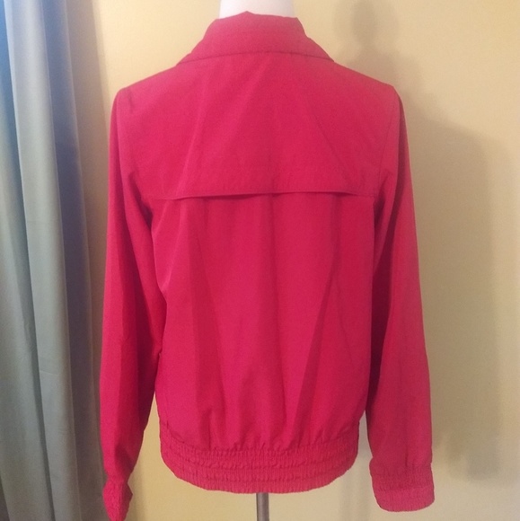 Nike windbreaker jacket sz medium red EUC - Picture 2 of 4